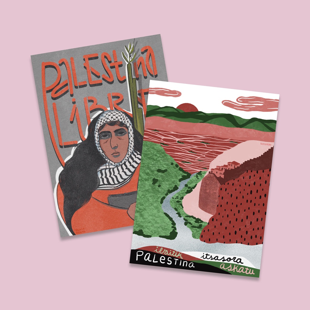 [KOM (S)] PALESTINA ILUSTRAZIOA A4 (BAZKIDE)